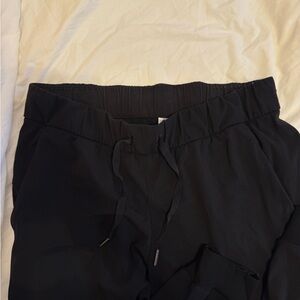Lululemon Black Drawstring Joggers 6